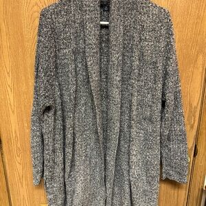 Barefoot Dreams Cozychic Lite Montecito Cardi Cardigan 494 Blue Ribbed Womens 3X